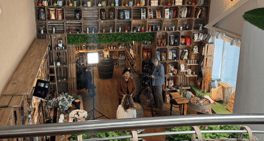 Johannes Oerding in Cologne – interview at the Haus der Manufakturen