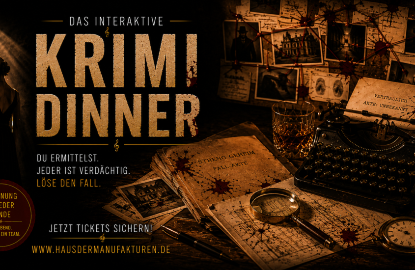 Date Night in Cologne – An Interactive Murder Mystery Dinner for a Unique Evening